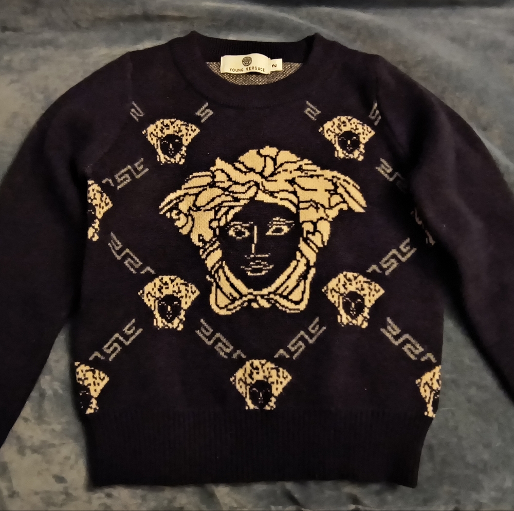 Versace Medusa Head Sweater 2T